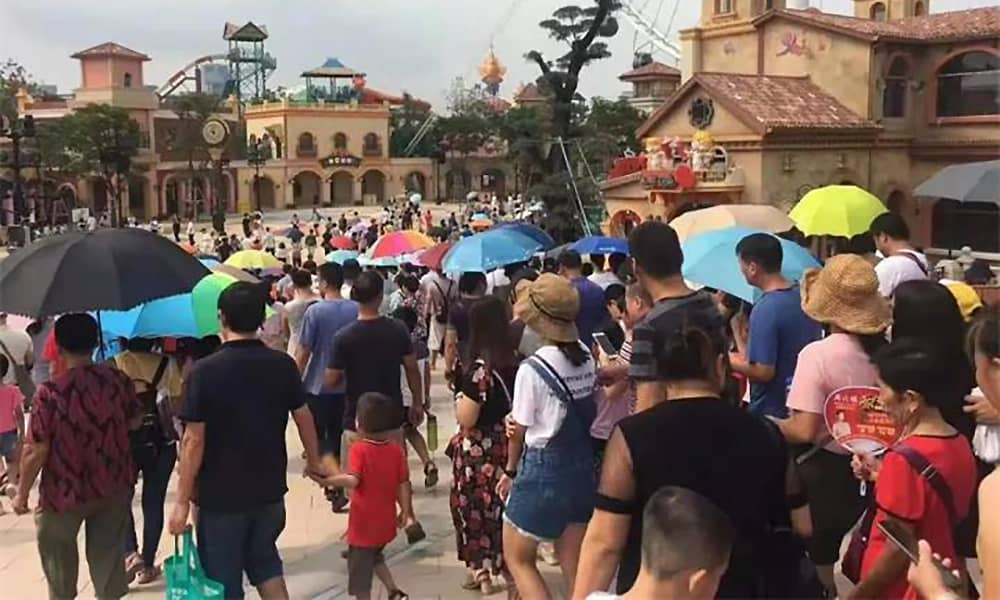 米兰体育官方网站游乐参与打造的欢乐海岸PLUS三天迎客超16万人！